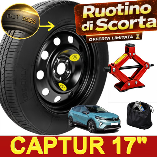 Ruotino scorta per - di, 17"