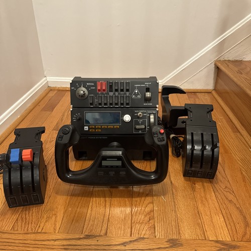 Logitech flight yoke system - logitech,