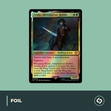 MTG | Frodo, Hobbit Avventuroso | IL SIGNORE DEGLI ANELLI | QUASI NUOVO | EN | FOIL