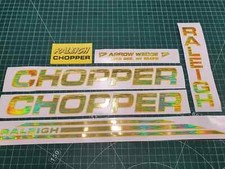 RALEIGH CHOPPER MK 2 DECALS