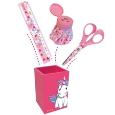 Set Scrivania 4 Pezzi Unicorn