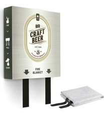 Coperta antincendio di design chic - birra artigianale