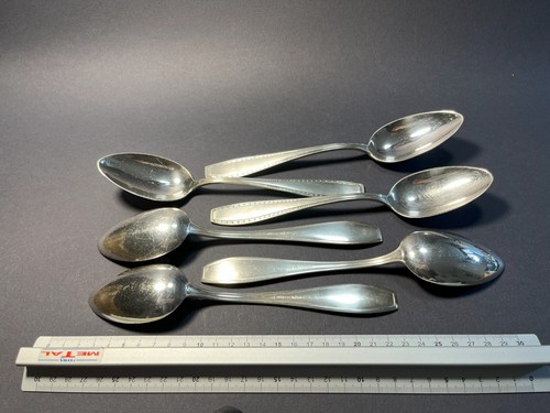 Cucchiai vintage placcati - 6,