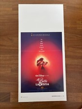 122S,LOCANDINA LA BELLA E LA BESTIA WALT DISNEY  Beauty and the Beast 1991