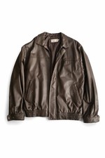 Giubbotto bomber uomo pelle