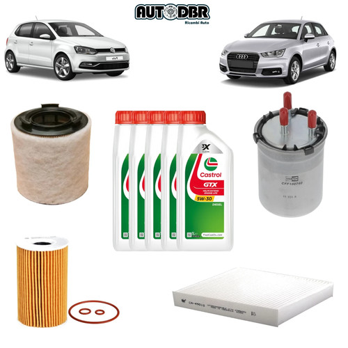 Kit tagliando filtri audi - filtri, a1