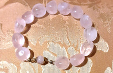 Bracciale Quarzo Rosa Arg.800