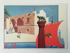 Cartolina Pubblicitaria Banco