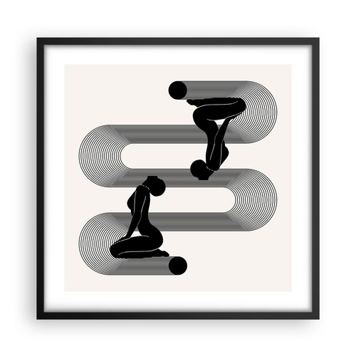 Poster 50x50cm donne linee - poster,