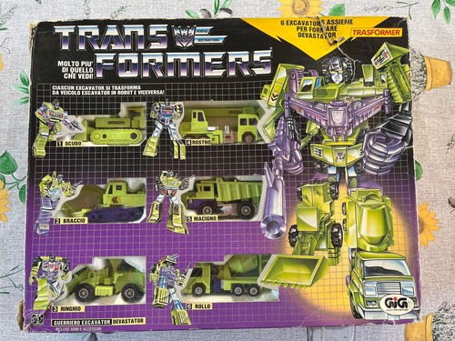 Transformers devastator gig - transformers,