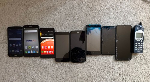 Phone lot for - of, not