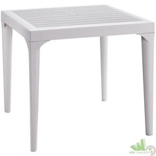 TAVOLO RESINA QUADRATO MALMO