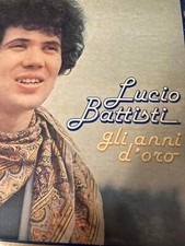 LUCIO BATTISTI - GLI ANNI D'ORO BOX SET 4 LP CONDIZIONI MOLTO BUONE