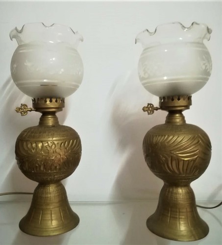 Coppia lampade vetro - coppia,