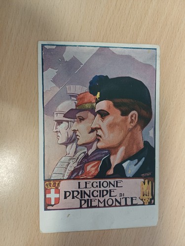 Cartolina 245 legione milizia - 245^,