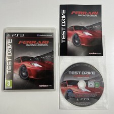 test drive ferrari legends playstation PS3 blister boîte export