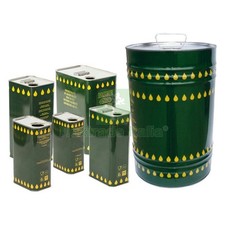 12PZ LATTA PER OLIO IN LAMIERA