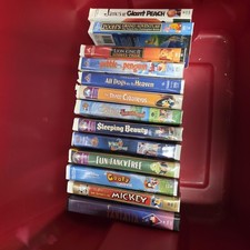 Vintage disney vhs anastasia - vintage,