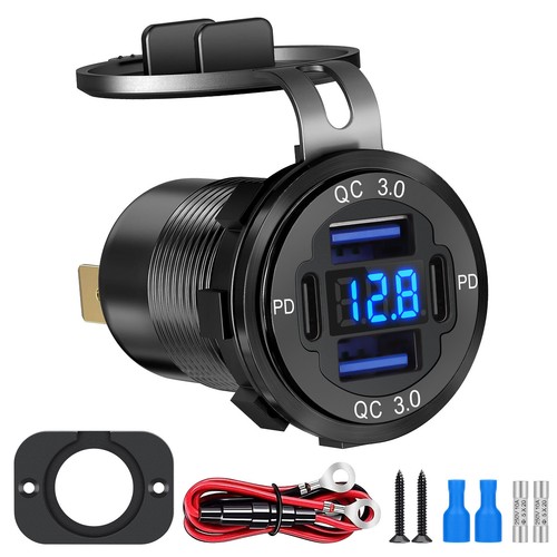 Presa ricarica rapida usb c - ricarica, usb-c