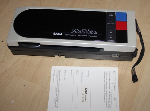 Giradischi saba disc - saba, mc