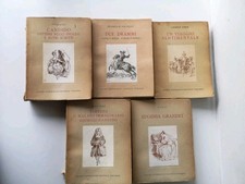 Lotto 5 libri"I grandi scrittori stranieri" Utet ed,-anni'60