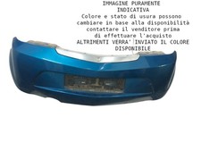 PARAURTI POSTERIORE PRIMERIZZATO CODICE 93164366 Opel Tigra twin top 2004>