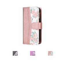 Custodia da parete floreale per Samsung Galaxy A51 5G cover telefono cinturino slot scheda cerniera