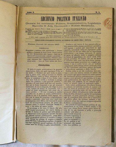 Archivio politico italiano - archivio,