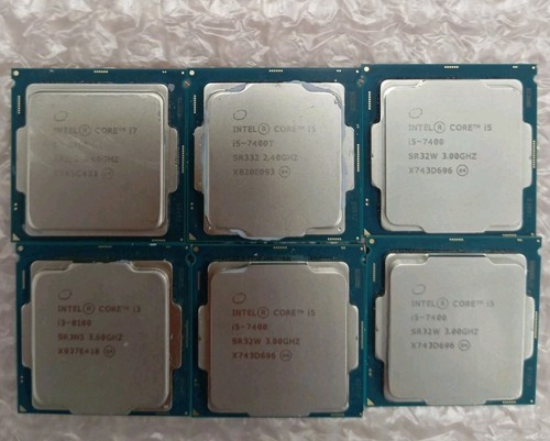 Intel core 7400 - i5-7400, i5-7400t