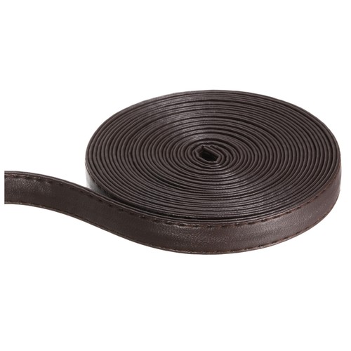 Brown leather strap 10mm - brown,