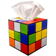 Magic Cube Tissue Box Cover |