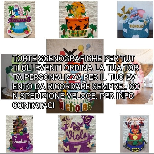 Torte finte per info - finte,
