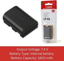 Batterie de caméra LPE6