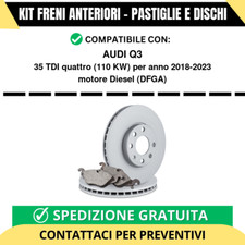 KIT FRENI ANTERIORI (Pastiglie