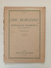 ce14,antichi spartiti,cesi-marciano,antologia pianistica per lagioventù,1928