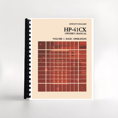 41cx manuale uso volume - manuale,