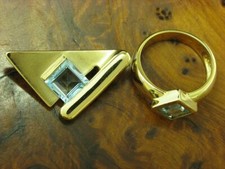 8kt 333 Oro Giallo Set