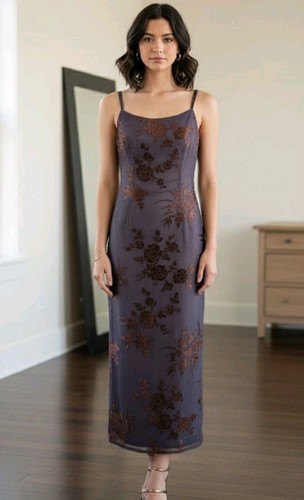 Maxi abito donna vintage anni
