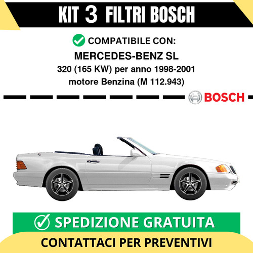 Kit bosch filtri - kit,