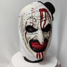 ?Terrifier 3 Mask – Maschera Art The Clown Horror Cosplay Halloween in Lattice