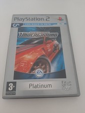 NEED FOR SPEED UNDERGROUND PAL PLAYSTATION 2 PS2 PLATINUM ITA COMPLETO NO MANUAL
