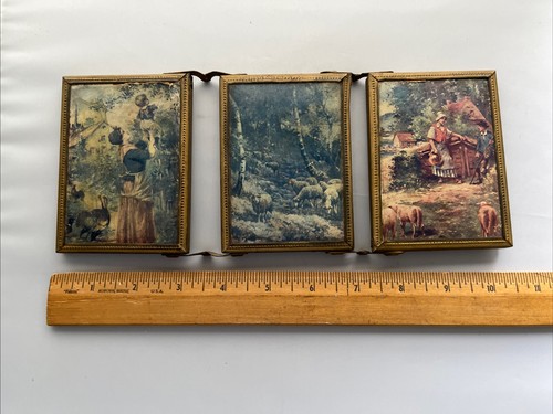 Antico trittico specchio - antico,