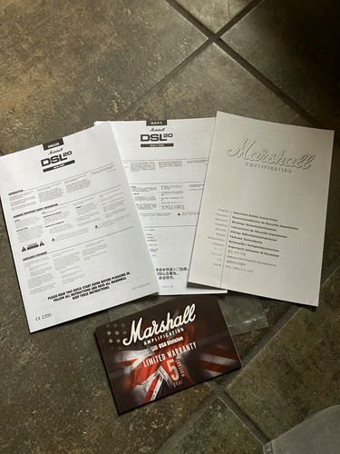 Marshall dsl20 custodia - marshall,