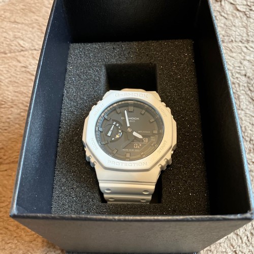 Shock 2100 7ajf - ga-2100-7ajf, bianco