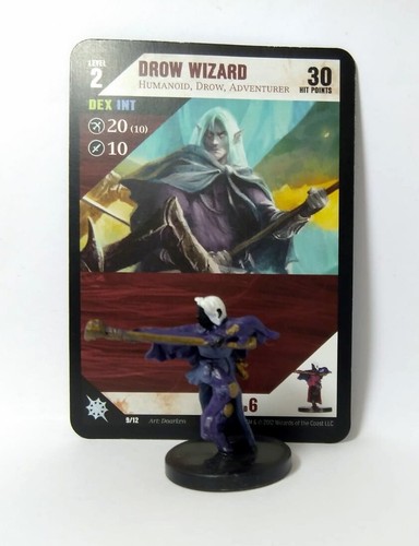 Drow wizard gd12 - wizard, promo