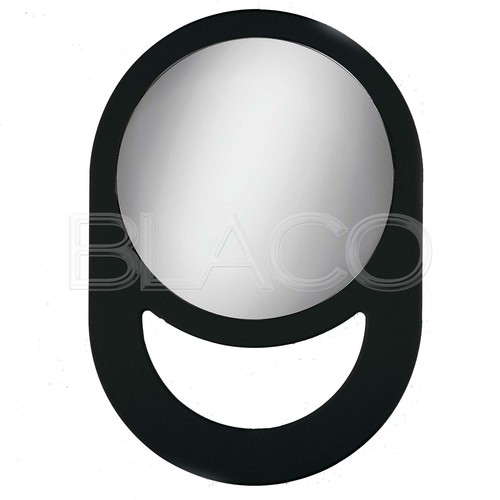 Specchio rotondo con - con, manico