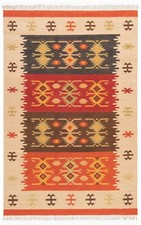 Kilim Indiano Intrecciato a
