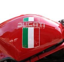 Adesivi Moto - Adesivi tricolore per serbatoio Ducati monster 900 carburatori