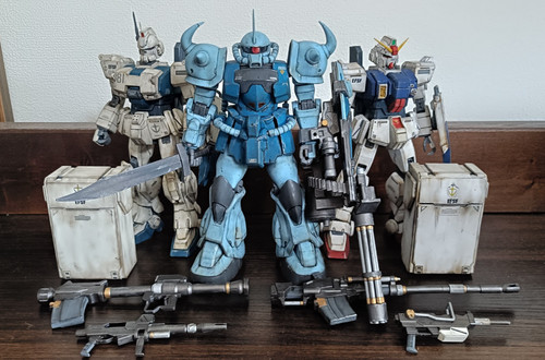 Kit modellino gundam gouf - kit,