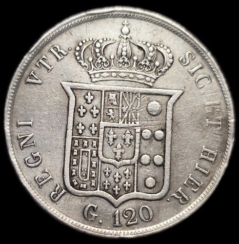 120 grana ferdinand 1853 - 120, ii